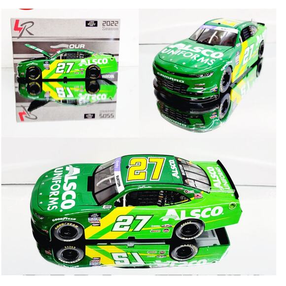 Jeb Burton #27 Alsco 2022 Camaro 1:24 Scale Diecast Car - Picture 1 of 11